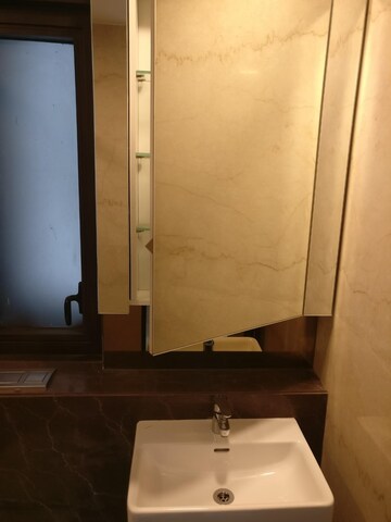 Bathroom in 3 BHK Apartment at Lodha The Park, Worli – for Rent