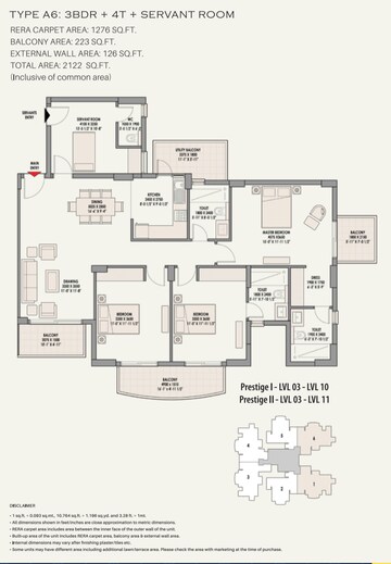 3.5 BHK Apartment For Rent in Eldeco Accolade, Sohna Sector 2