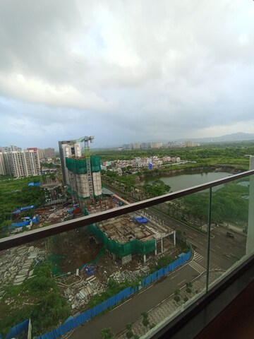 Balcony in 3 BHK Apartment at Lodha Palava Serenity A, Dombivli East – for Rent