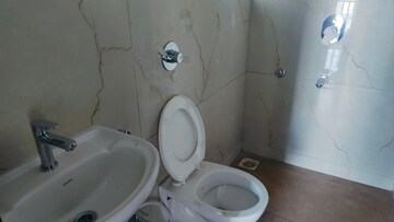 Bathroom in 1 BHK Apartment at Rosa Gardenia, Ghodbunder Road – for Rent