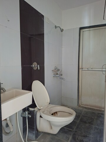 Bathroom in 2 BHK Apartment at Vihang Valley Phase 2, Kasarvadavali – for Rent