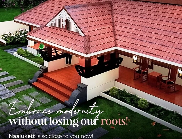 Exterior View, akathethara 3 Bedroom 2000 Sq.Ft. Independent House In Akathethara Palakkad 8858795