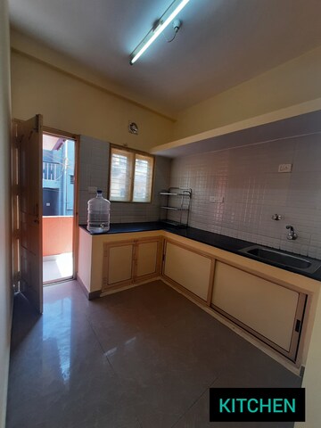 Kitchen in 1 BHK Builder Floor at Ejipura – for Rent