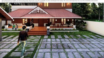 5 BHK Independent House – Exterior View View at Viyyoor - for Sale