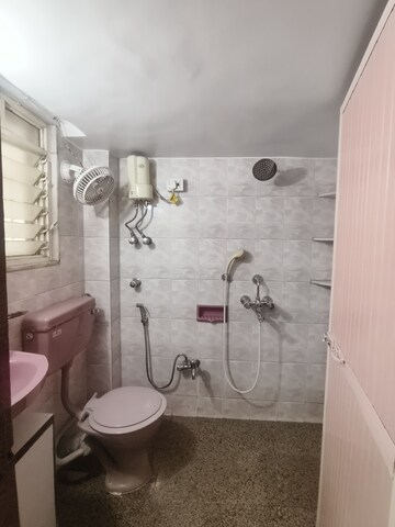 Bathroom in 3 BHK Apartment at Gold Mist, Vile Parle West – for Rent