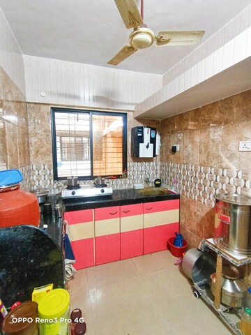Kitchen in 1 BHK Apartment at Ganesh Dham Kamothe, Kamothe Sector 21 – for Rent