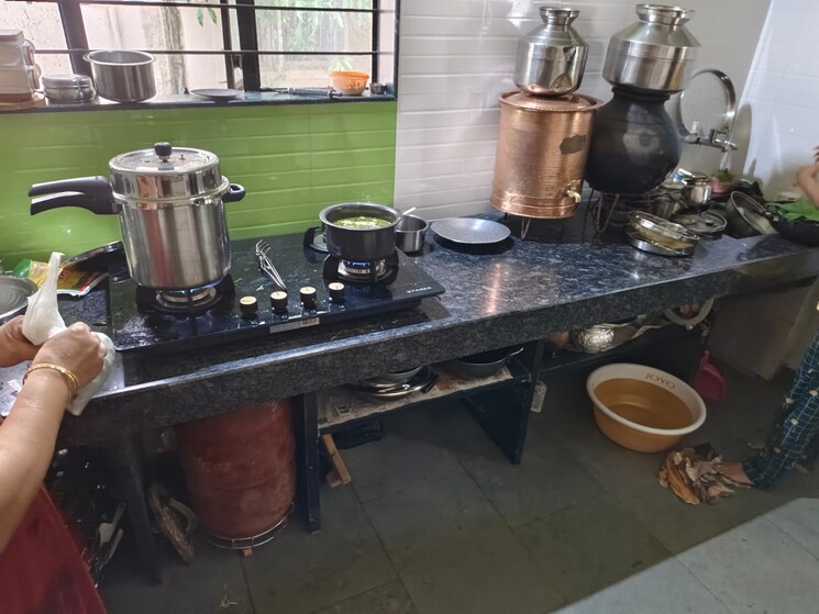 Kitchen, av-bhat-paschimanagari 2 Bedroom 1200 Sq.Ft. Apartment In Kothrud Pune 8858882