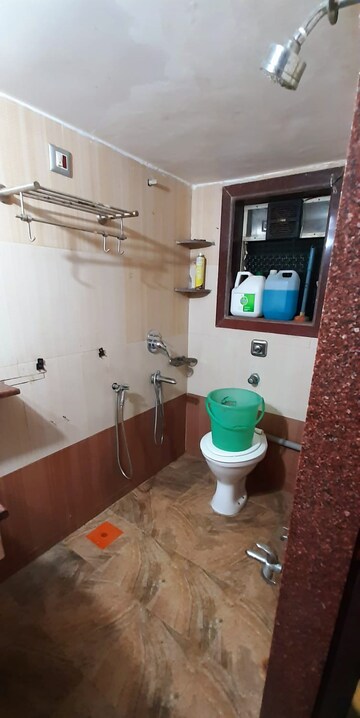 Attached Bathroom in 2 BHK Apartment at Panchavati Complex, Kamothe – for Rent