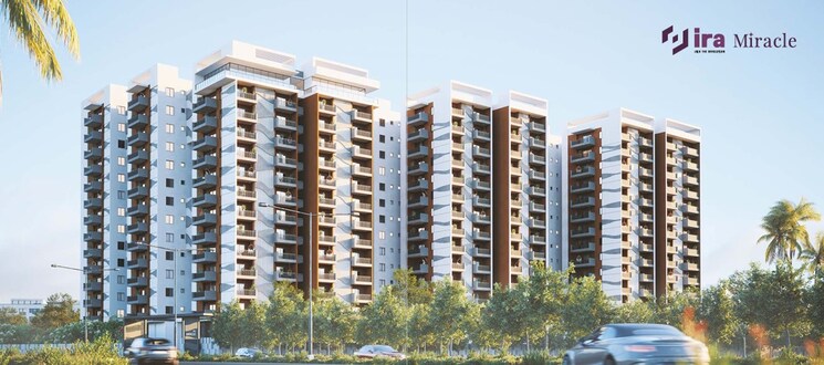 Exterior View, ira-miracle 3 Bedroom 2455 Sq.Ft. Apartment In Kollur Hyderabad 8858984