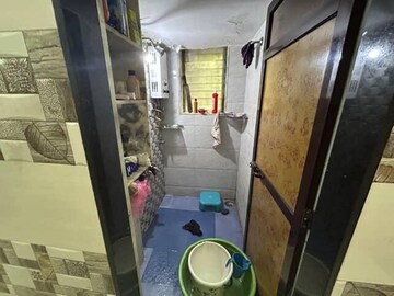 Bathroom in 1 BHK Apartment at River Park Complex, Dahisar East – for Sale