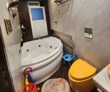 Bathroom in 3 BHK Apartment at Dadar East – for Rent