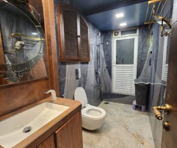 Bathroom in 3 BHK Apartment at Dadar East – for Rent