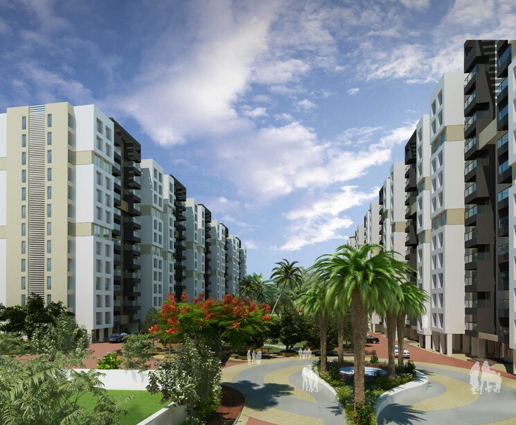 Exterior View, hanuman nagar 3 Bedroom 1500 Sq.Ft. Apartment In Hanuman Nagar Nashik 8859065