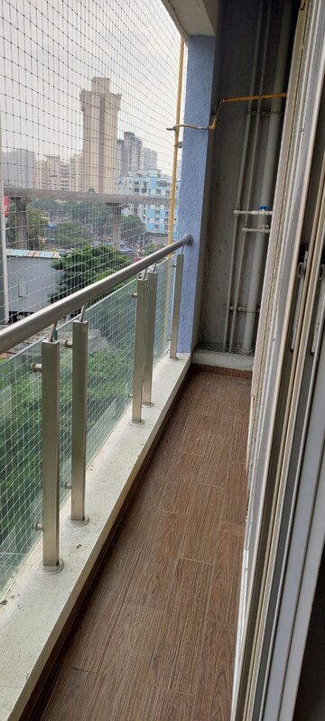 Balcony in 2 BHK Apartment at Asha Ashok Smruti, Vadavali – for Rent