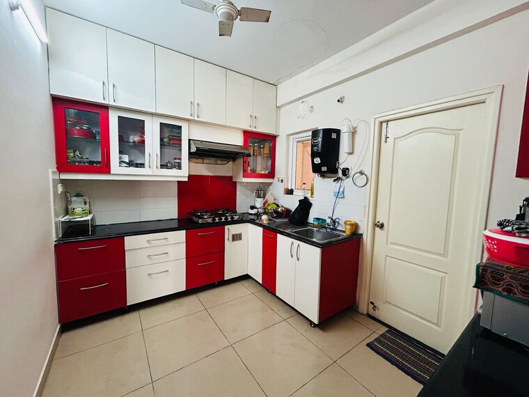 Kitchen, nallagandla 3 Bedroom 1800 Sq.Ft. Apartment In Nallagandla Hyderabad 8859161