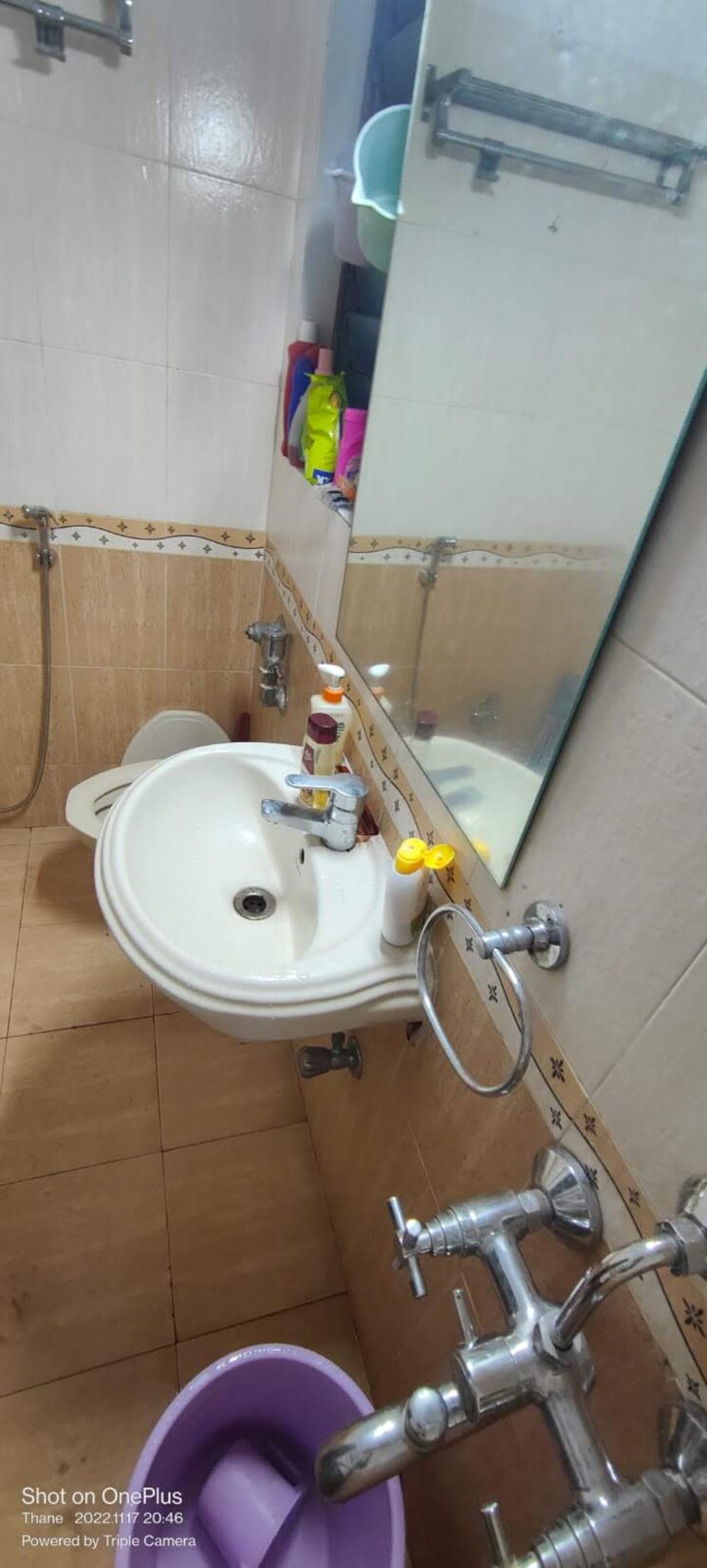 Bathroom, neelkanth-greens 2 Bedroom 750 Sq.Ft. Apartment In Manpada Thane 8859202