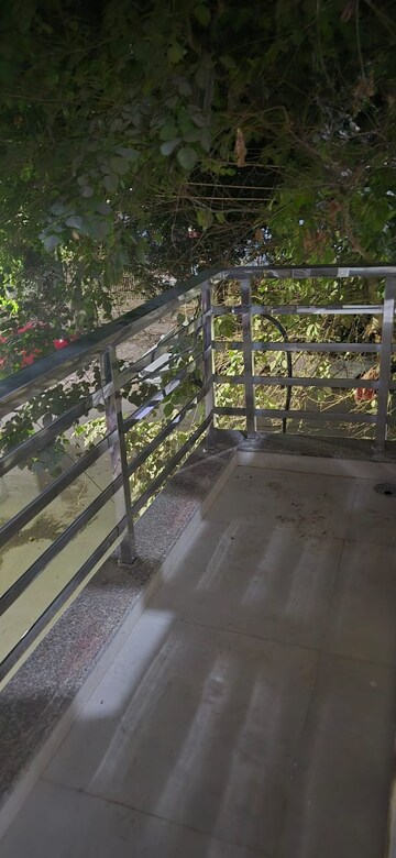 Balcony in 1 RK Builder Floor at Sushant Lok I – for Rent