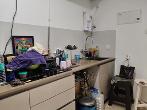 Kitchen in 1 RK Apartment at Hiranandani Estate Solitaire C, Ghodbunder Road – for Sale