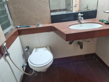 Bathroom in 3 BHK Apartment at Shikhar Kunj Malad, Malad East – for Rent