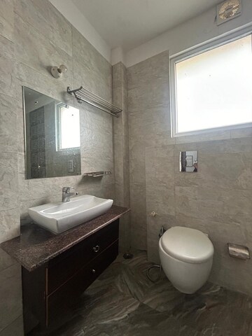 Bathroom in 3 BHK Builder Floor at Saket – for Rent