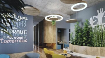 Furnished Amenities in  Office Space at J M Road – for Rent