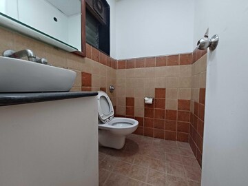 Bathroom in  Office Space at Kamala Mills, Lower Parel – for Rent