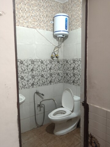 Bathroom in 1 BHK Builder Floor at Niti Khand – for Rent