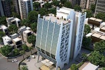  Office Space – Exterior View View at Shivalik Abaise, Prahlad Nagar - for Rent