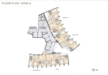 Master Plan in 3 BHK Apartment at Lodha The Park, Worli – for Sale