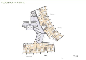 Master Plan in 5 BHK Apartment at Lodha The Park, Worli – for Sale