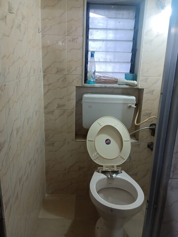Bathroom in 1 BHK Apartment at Mahesh Nagar CHS, Goregaon West – for Rent