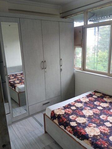 Bedroom in 1 BHK Apartment at Mahesh Nagar CHS, Goregaon West – for Rent