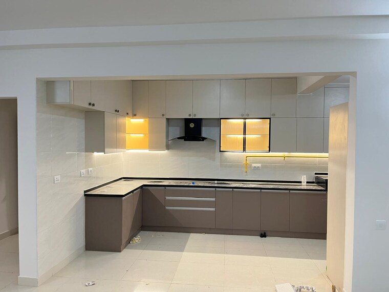 Kitchen, brigade-cornerstone-utopia 3 Bedroom 1821 Sq.Ft. Apartment In Varthur Bangalore 8859697