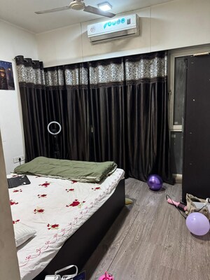 Master Bedroom in 1 BHK Apartment at Sankalp II, Malad East – for Sale