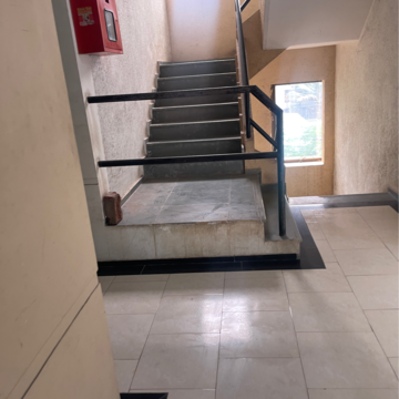 Staircase in 2 BHK Apartment at Sun Residency Pune, Hinjewadi – for Rent