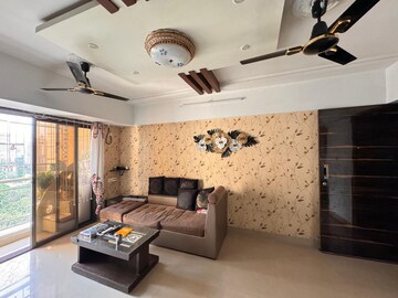 Living Room in 2 BHK Apartment at Palacia Kingston, Thane West – for Rent