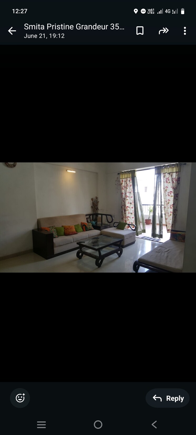 Bedroom, pristine-grandeur 2 Bedroom 1150 Sq.Ft. Apartment In Wakad Pune 8859694