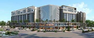  Office Space – Exterior View View at Dev Aurum, Prahlad Nagar - for Rent