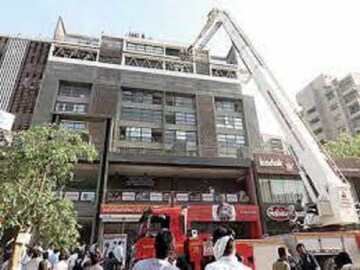  Office Space – Exterior View View at Dev Aurum, Prahlad Nagar - for Rent