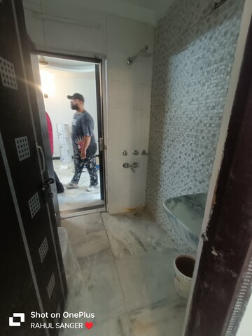 Bathroom in 2 BHK Builder Floor at Khirki Extension – for Rent