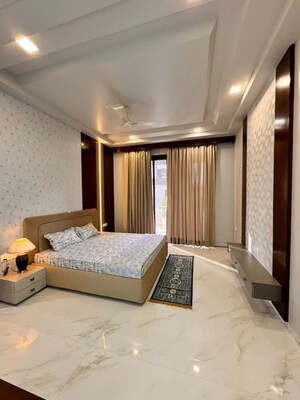 Living Room in 3 BHK Builder Floor at Mahavir Enclave 1 – for Sale