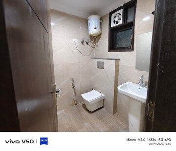 Bathroom in 3 BHK Builder Floor at Chattarpur – for Rent