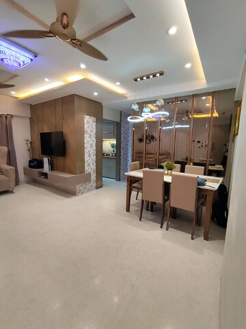 Living Room in 2 BHK Apartment at Lodha Amara, Kolshet Road – for Rent