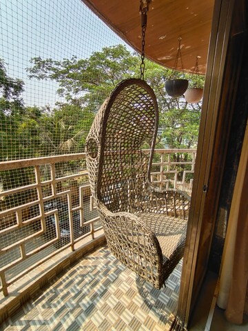 Balcony in 2 BHK Apartment at Lodha Amara, Kolshet Road – for Rent