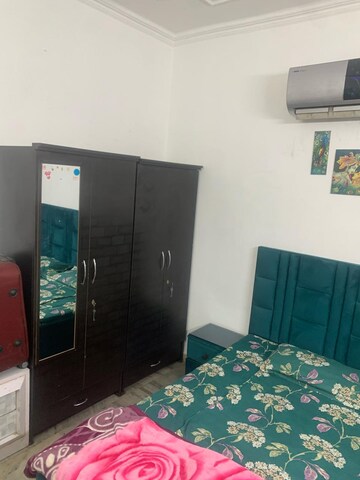 Bedroom in 1 BHK Builder Floor at Subhash Nagar – for Rent