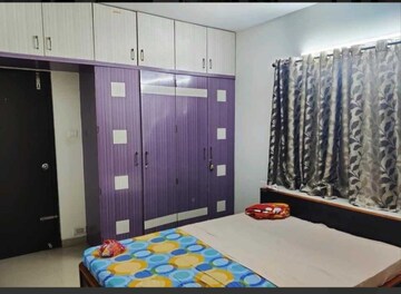 Bedroom in 3 BHK Apartment at Ramky Towers, Gachibowli – for Rent