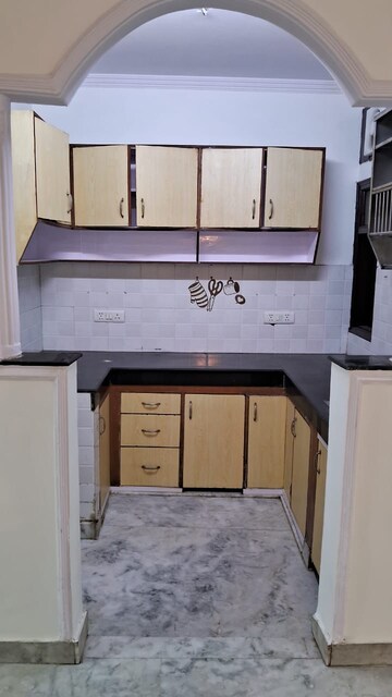 Kitchen in 2 BHK Builder Floor at Dayanand Colony – for Rent