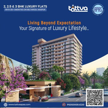 2 BHK Apartment For Sale in Mahalaxmi Tattva Apas, Beltarodi