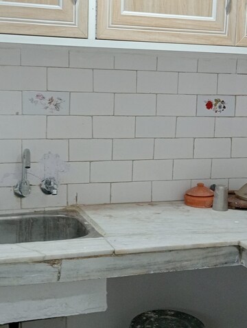 Bathroom in 1 RK Builder Floor at Aali Village – for Rent