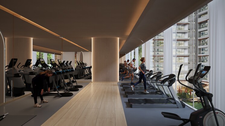 Gym, shreepati-jade-park 3 Bedroom 1001 Sq.Ft. Apartment In Vile Parle East Mumbai 8860056